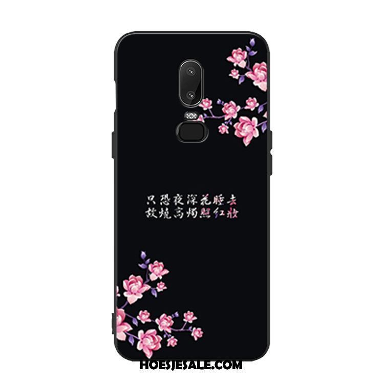 Oneplus 6 Hoesje Hoes Mobiele Telefoon Chinese Stijl Kunst Bescherming Winkel