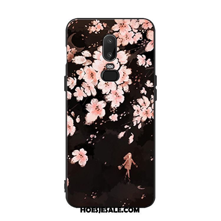 Oneplus 6 Hoesje Hoes Mobiele Telefoon Chinese Stijl Kunst Bescherming Winkel