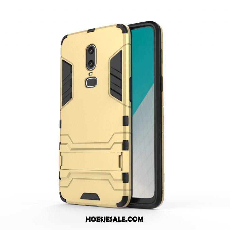 Oneplus 6 Hoesje Persoonlijk Grijs Trendy Merk Hoes Omlijsting Korting