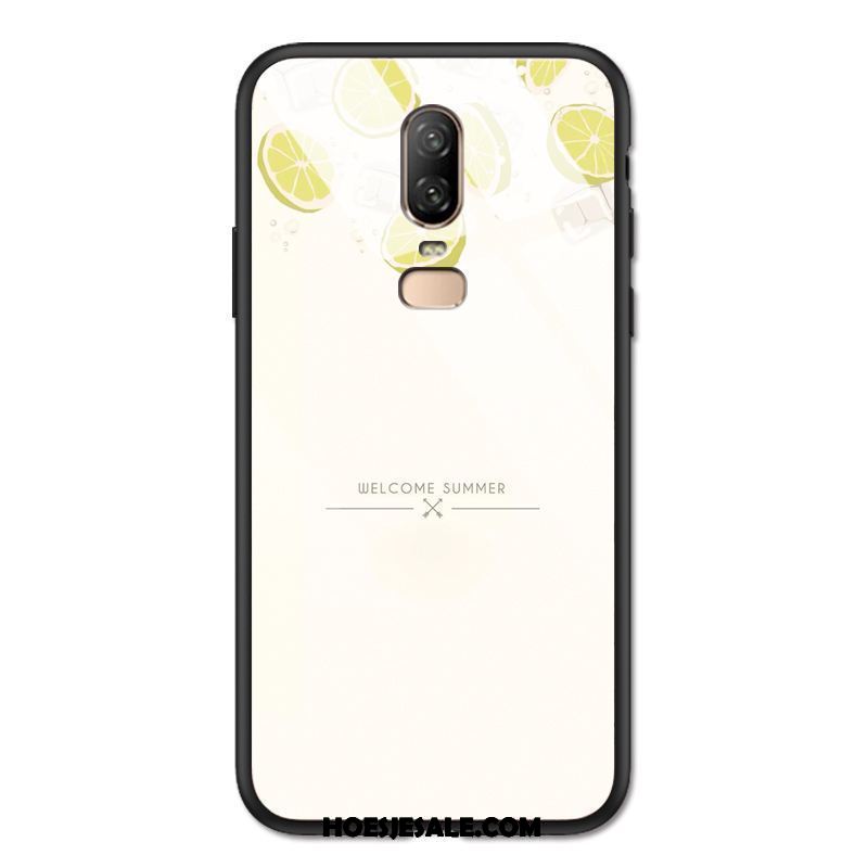 Oneplus 6 Hoesje Spiegel Wind Glas Groen All Inclusive Kopen