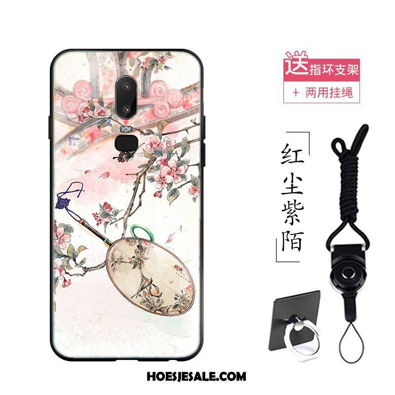 Oneplus 6 Hoesje Zacht Vintage Hoes Chinese Stijl Mooi Online