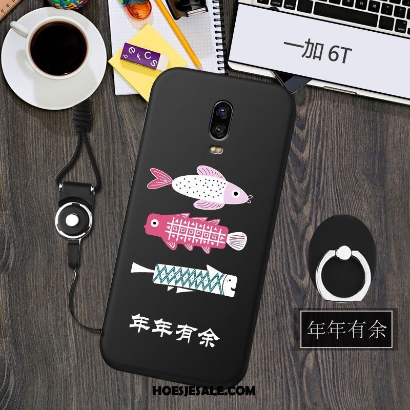 Oneplus 6t Hoesje Mobiele Telefoon Patroon All Inclusive Bescherming Siliconen Online