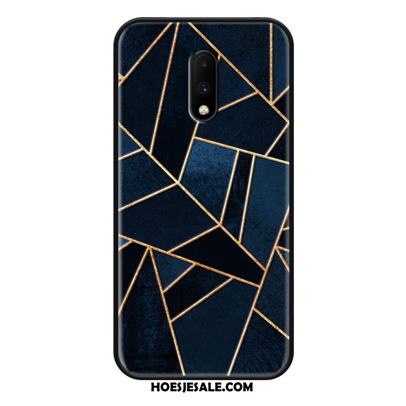 Oneplus 7 Hoesje Kleur Schrobben Scheppend Groen Mobiele Telefoon Sale
