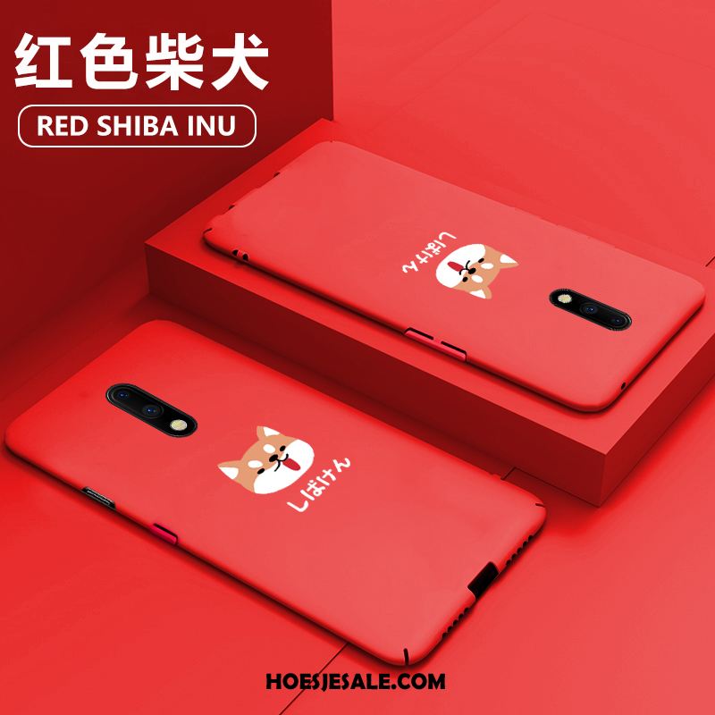 Oneplus 7 Hoesje Net Red Anti-fall Trendy Merk Bescherming Blauw Goedkoop