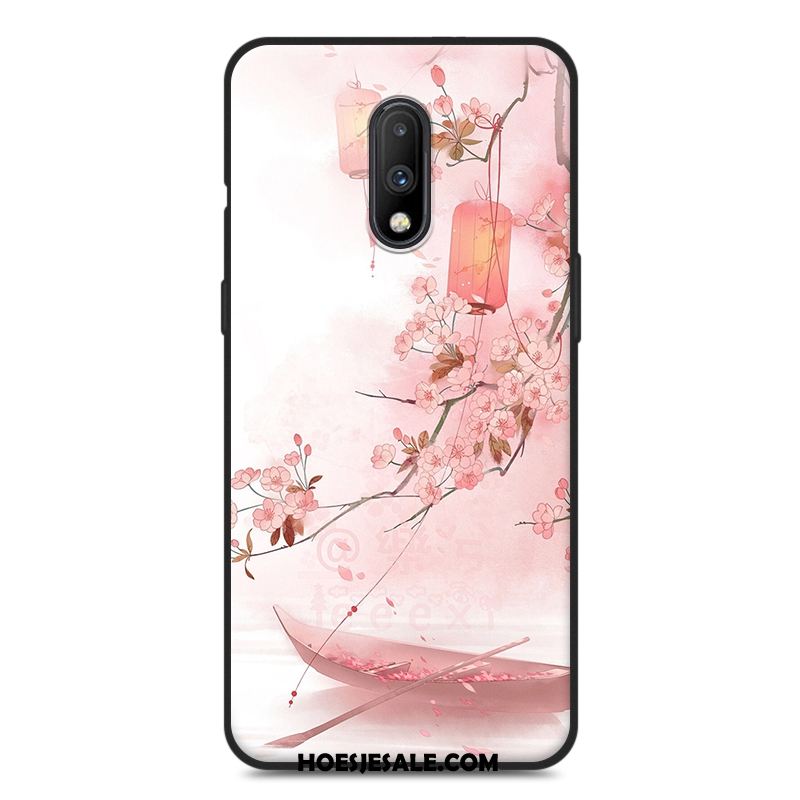 Oneplus 7 Hoesje Siliconen Kunst Chinese Stijl Zacht All Inclusive Kopen