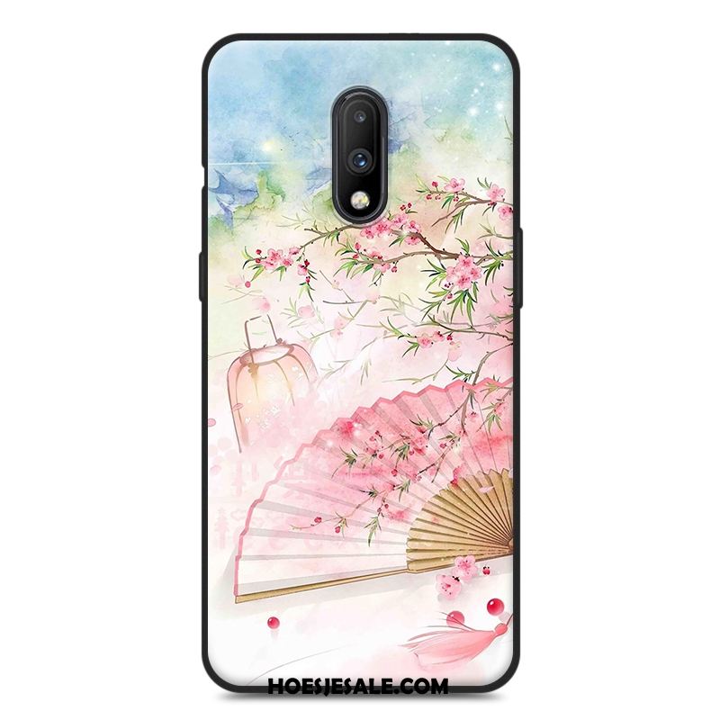 Oneplus 7 Hoesje Siliconen Kunst Chinese Stijl Zacht All Inclusive Kopen