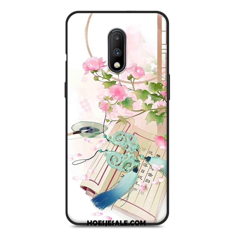 Oneplus 7 Hoesje Siliconen Kunst Chinese Stijl Zacht All Inclusive Kopen