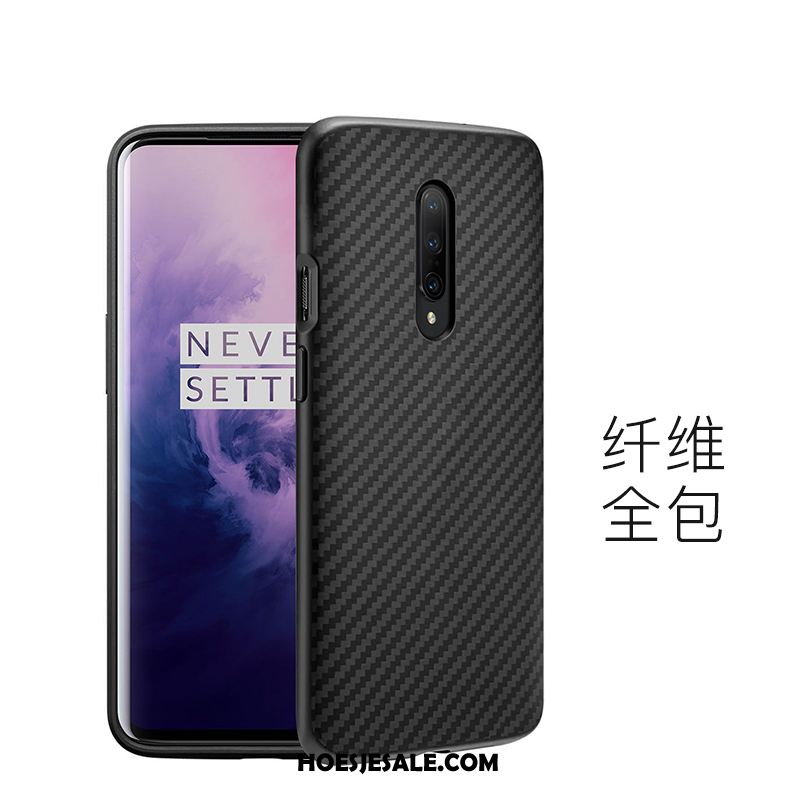 Oneplus 7 Pro Hoesje Mobiele Telefoon Bescherming Fiber Schrobben Dun Kopen