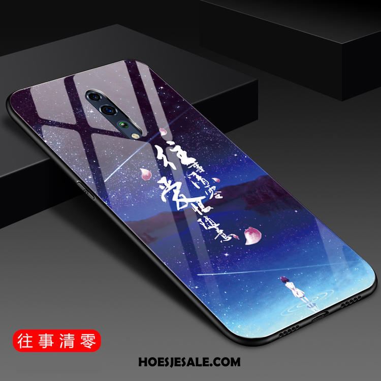 Oneplus 7 Pro Hoesje Persoonlijk Mobiele Telefoon Siliconen Trendy Merk Blauw Goedkoop