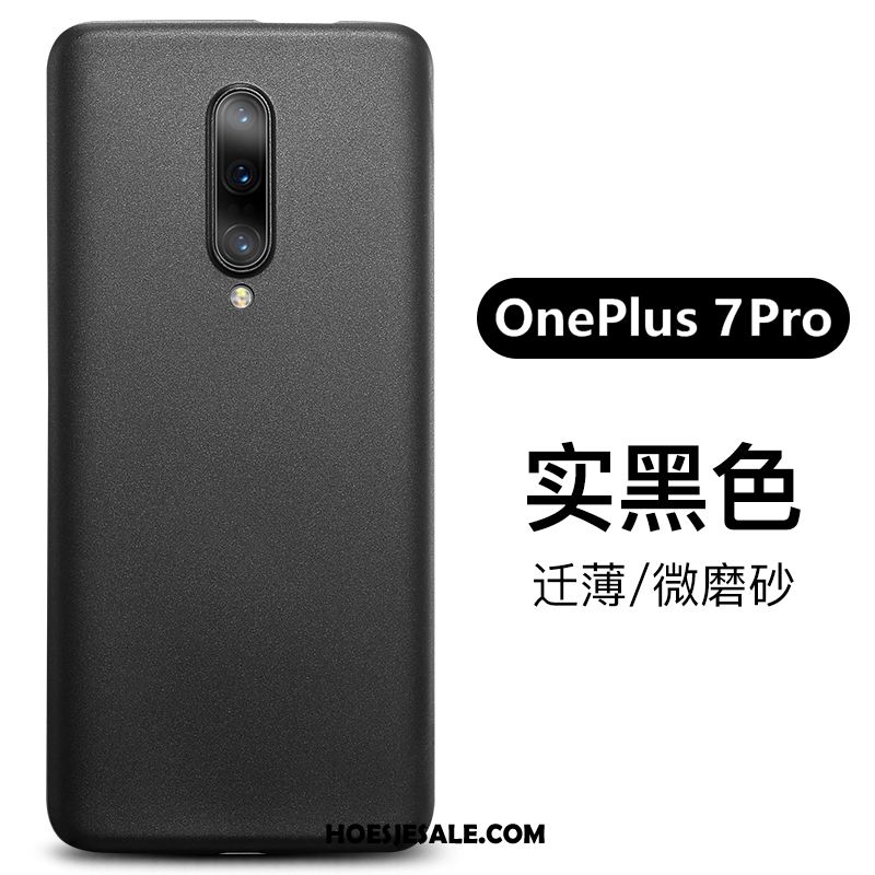 Oneplus 7 Pro Hoesje Schrobben Spill Bescherming Dun Patroon Sale