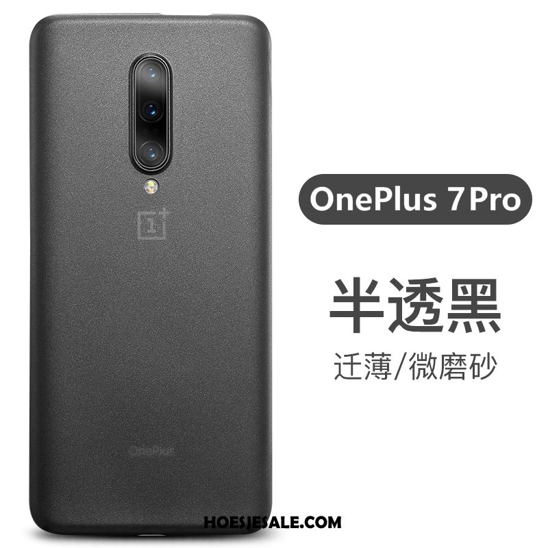 Oneplus 7 Pro Hoesje Schrobben Spill Bescherming Dun Patroon Sale