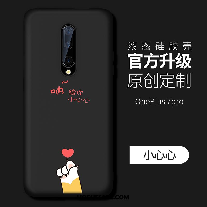 Oneplus 7 Pro Hoesje Schrobben Zacht Net Red Siliconen Dun Sale