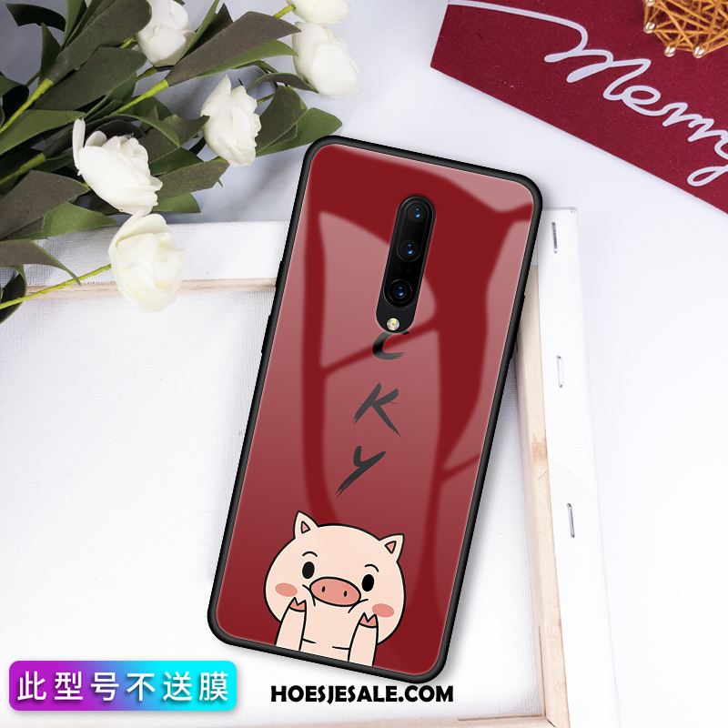 Oneplus 7 Pro Hoesje Wind Rood Bescherming Siliconen All Inclusive Kopen