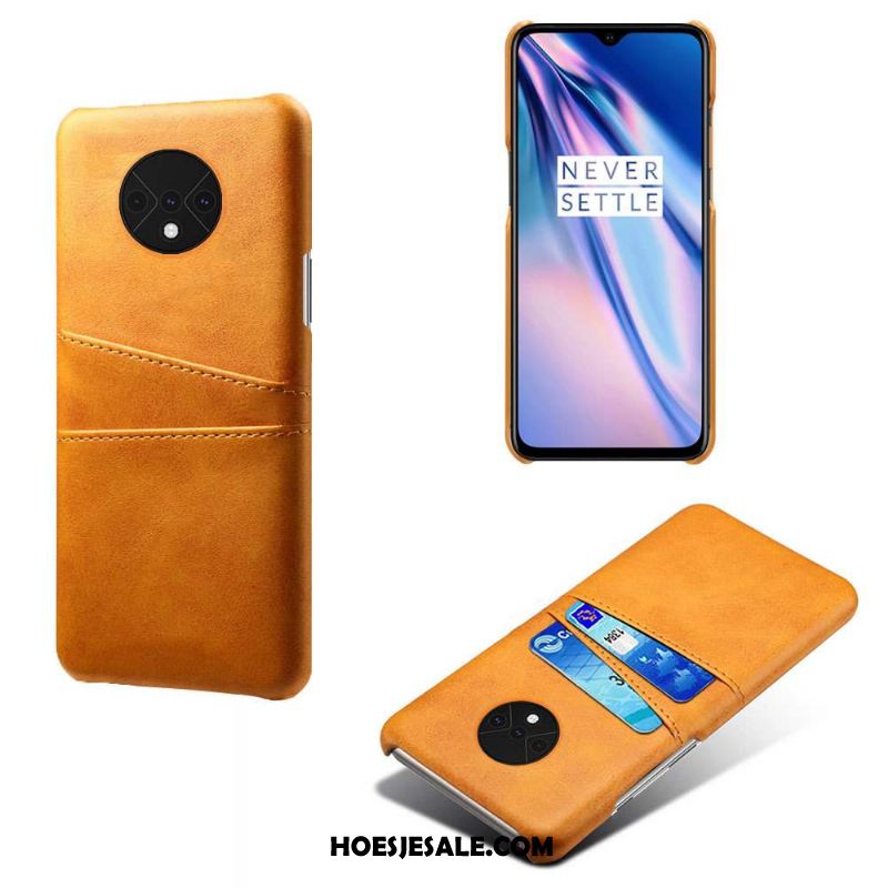 Oneplus 7t Hoesje Rood Nieuw Bescherming Kaart Anti-fall Kopen