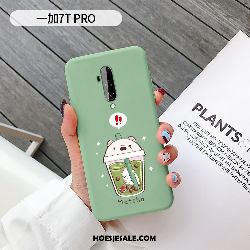 Oneplus 7t Pro Hoesje Hoes Siliconen Roze Mooie Net Red Kopen