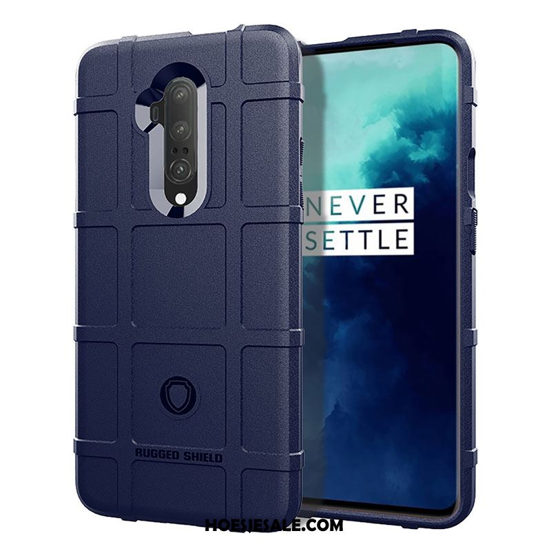 Oneplus 7t Pro Hoesje Scheppend Anti-fall Schrobben Antislip Bescherming Winkel