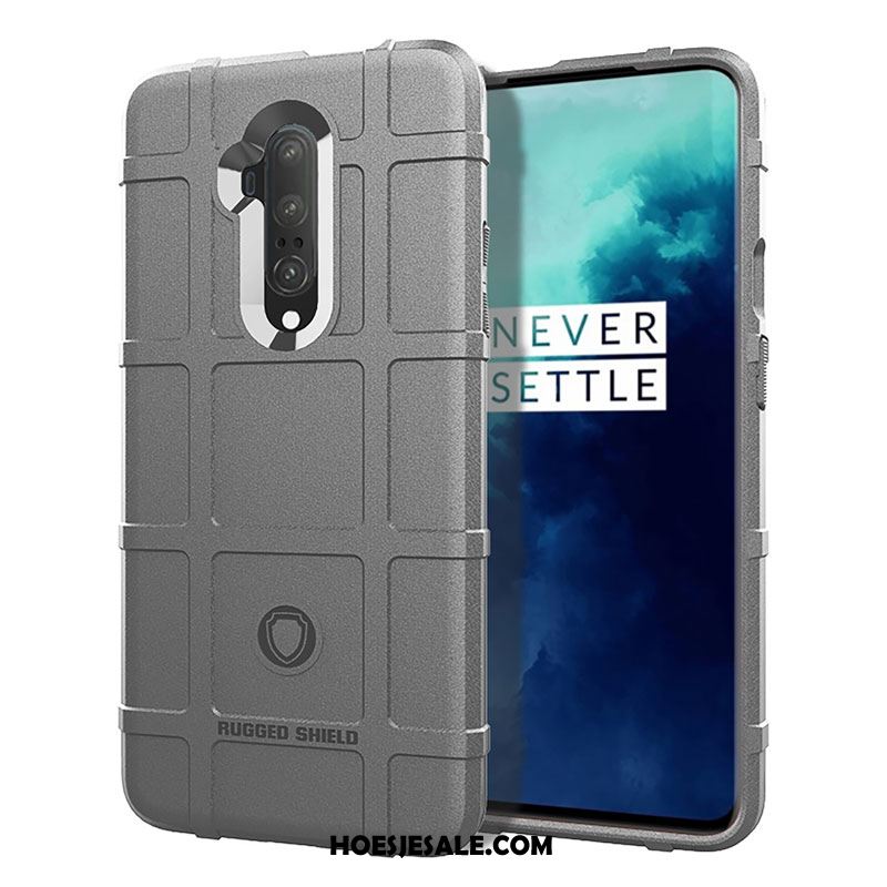 Oneplus 7t Pro Hoesje Scheppend Anti-fall Schrobben Antislip Bescherming Winkel