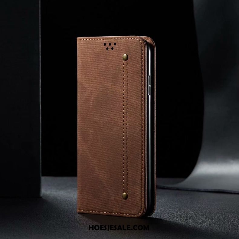 Oneplus 8 Hoesje All Inclusive Leren Etui Bescherming Mobiele Telefoon Folio Sale