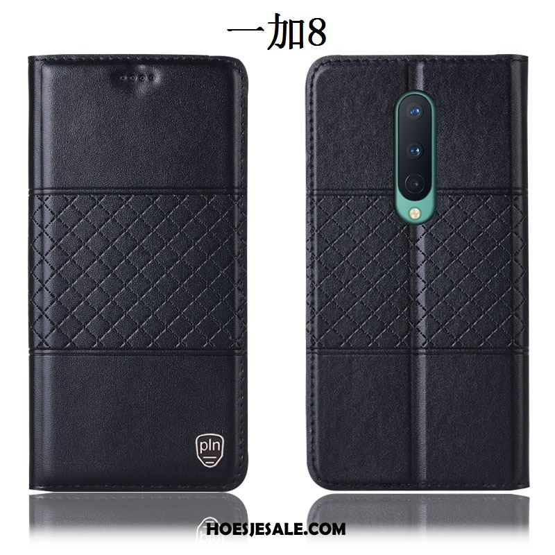 Oneplus 8 Hoesje Folio All Inclusive Bescherming Leren Etui Hoes Online