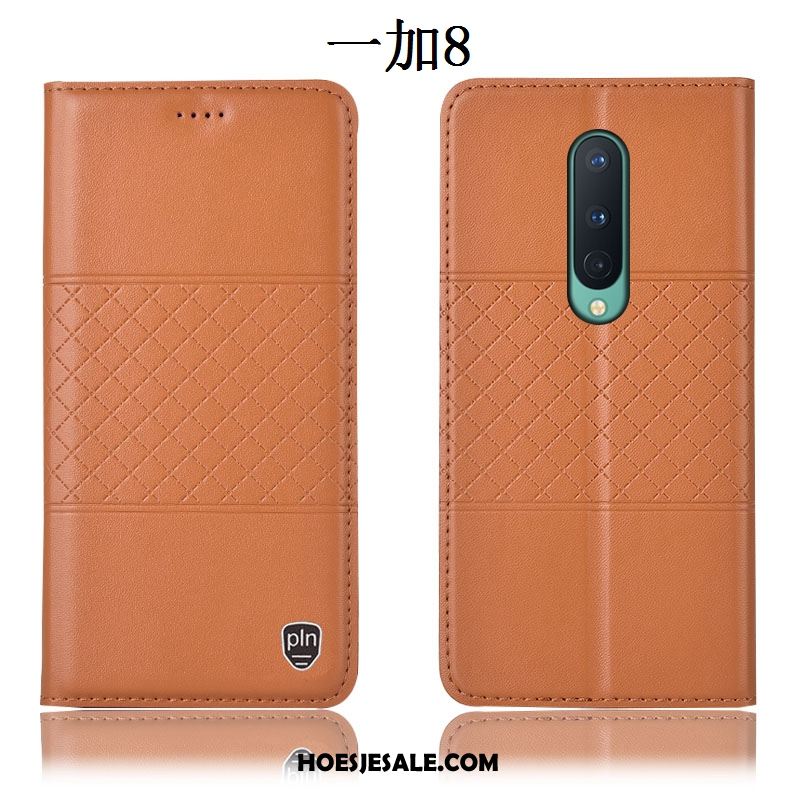 Oneplus 8 Hoesje Folio All Inclusive Bescherming Leren Etui Hoes Online