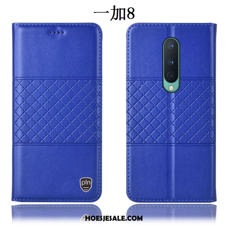 Oneplus 8 Hoesje Folio All Inclusive Bescherming Leren Etui Hoes Online