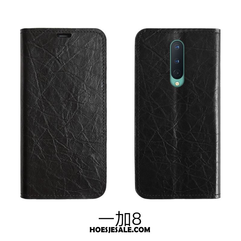 Oneplus 8 Hoesje Hoes Folio Eenvoudige All Inclusive Anti-fall Korting