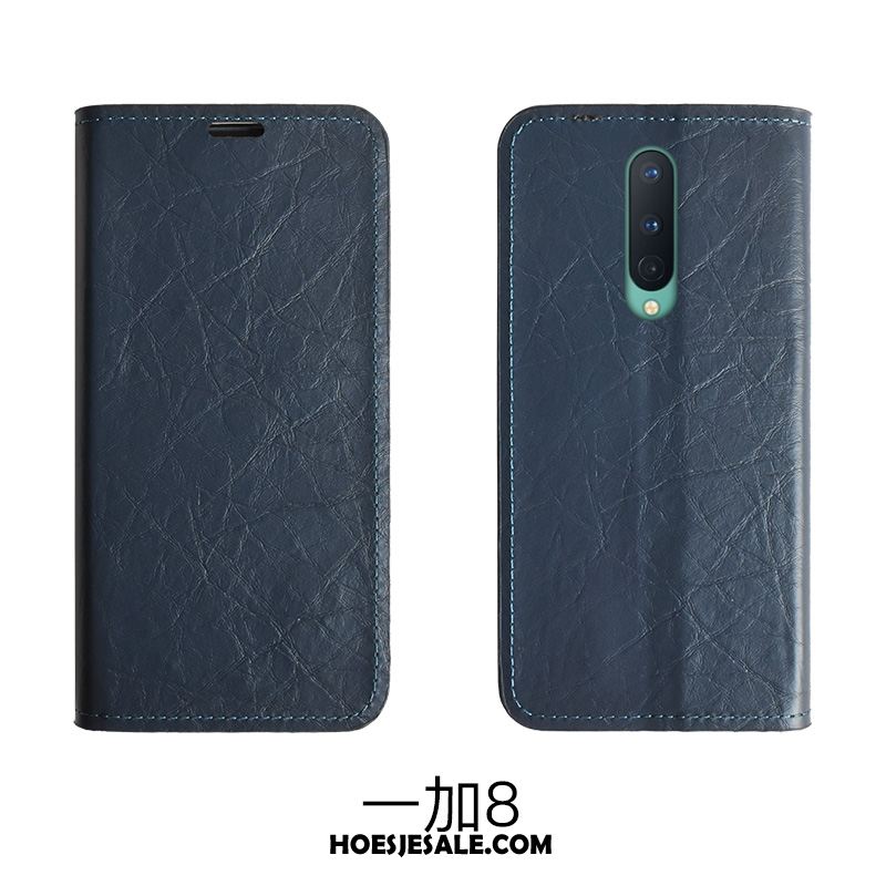 Oneplus 8 Hoesje Hoes Folio Eenvoudige All Inclusive Anti-fall Korting