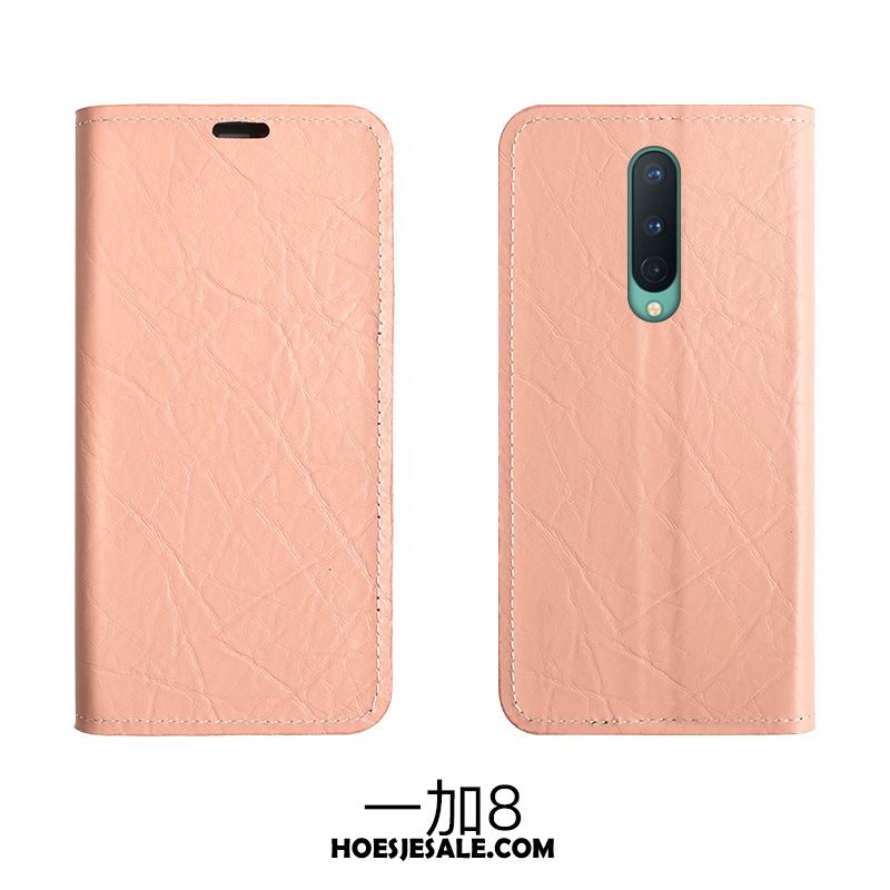 Oneplus 8 Hoesje Hoes Folio Eenvoudige All Inclusive Anti-fall Korting