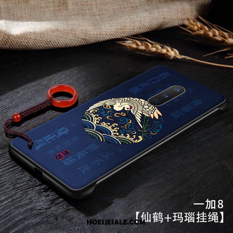 Oneplus 8 Pro Hoesje Persoonlijk Trendy Merk Net Red Chinese Stijl Bescherming Korting