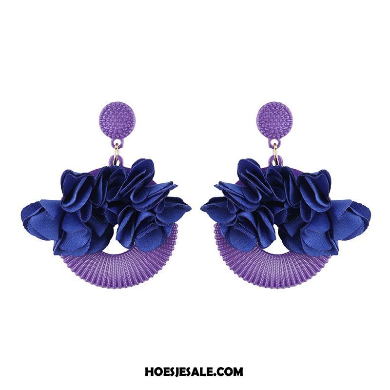 Oorbellen Dames Elegante Zomer Fijne Kunst Kleur Online