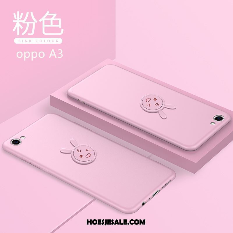 Oppo A3 Hoesje Hoes Schrobben All Inclusive Persoonlijk Net Red Goedkoop