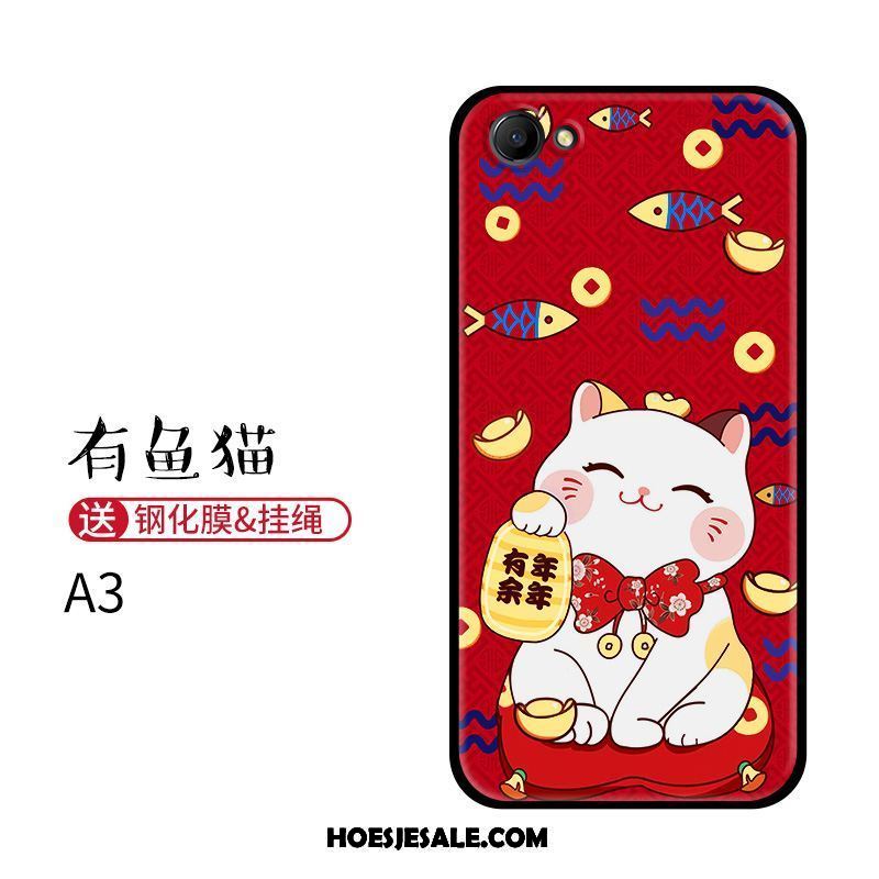 Oppo A3 Hoesje Opknoping Nek Anti-fall Hanger Hoes Bescherming Sale