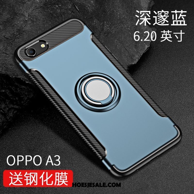 Oppo A3 Hoesje Zwart All Inclusive Hoes Bescherming Anti-fall Aanbiedingen