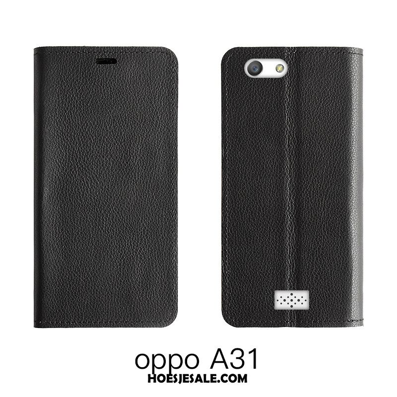 Oppo A31 Hoesje High End Hoes Bescherming Leren Etui All Inclusive Kopen