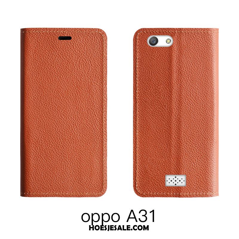 Oppo A31 Hoesje High End Hoes Bescherming Leren Etui All Inclusive Kopen