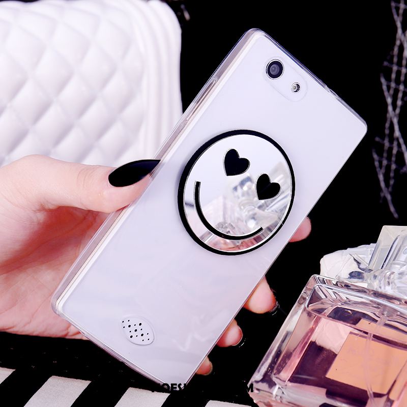 Oppo A31 Hoesje Roze Bescherming Smiley Hoes Hanger Aanbiedingen