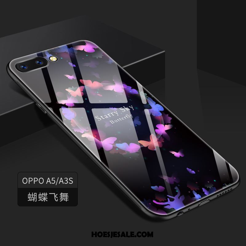 Oppo A3s Hoesje Roze Hoes Glas Mobiele Telefoon All Inclusive Sale