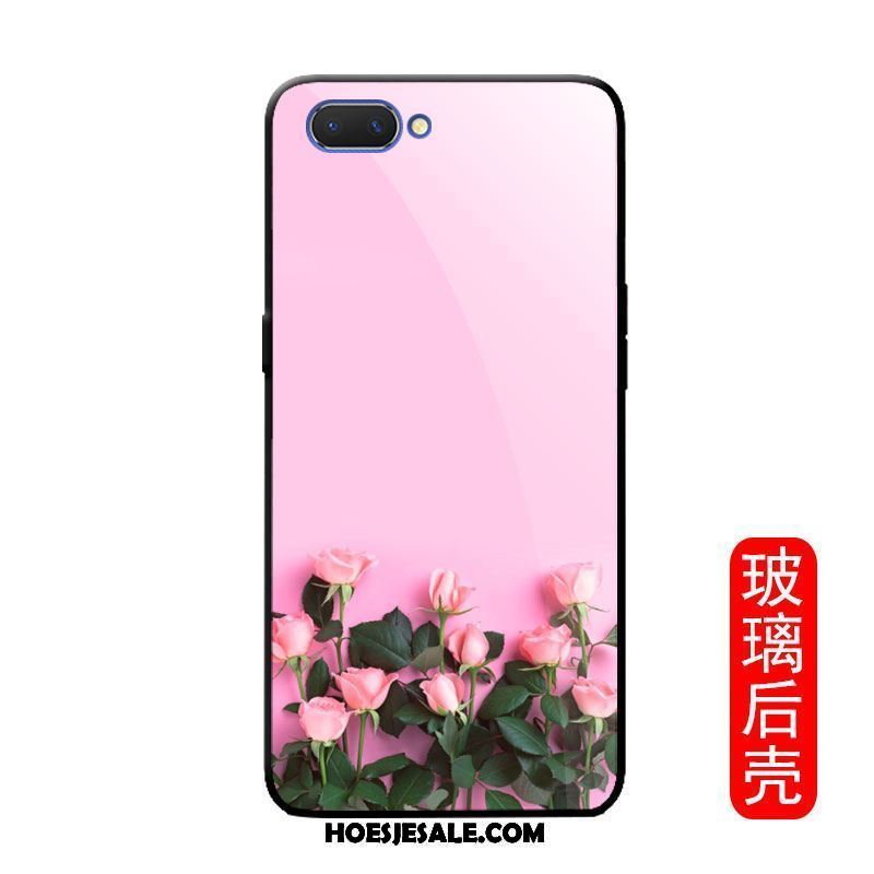 Oppo A3s Hoesje Siliconen Mini Trend Bloemen Mobiele Telefoon Kopen