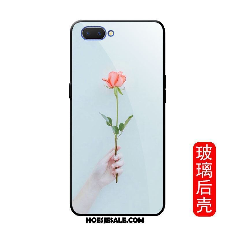 Oppo A3s Hoesje Siliconen Mini Trend Bloemen Mobiele Telefoon Kopen