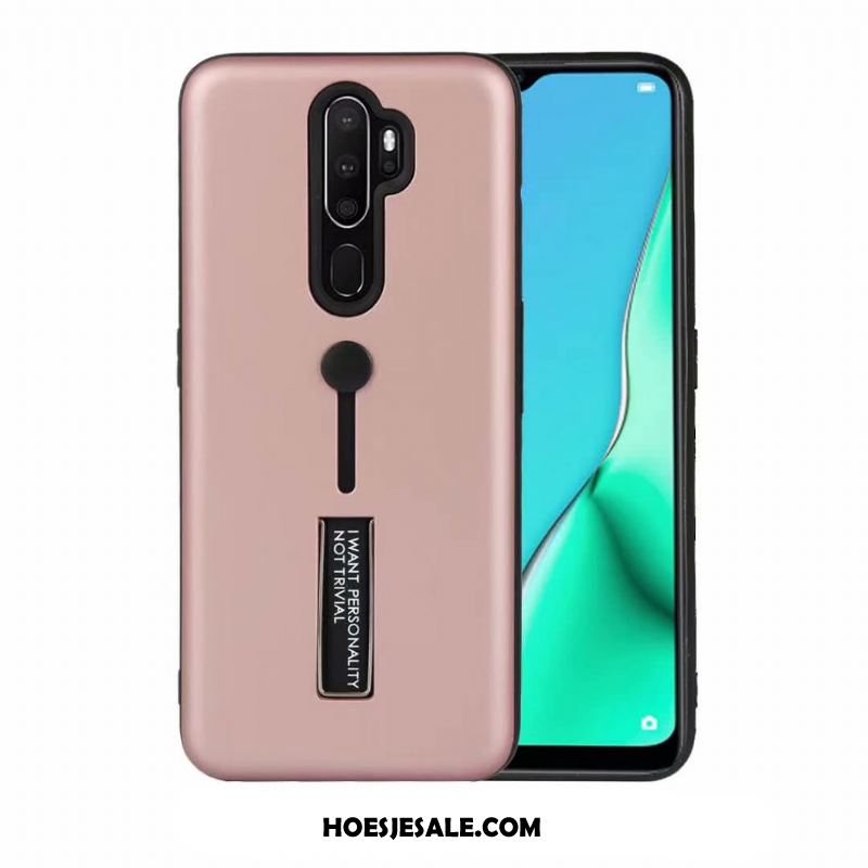 Oppo A5 2020 Hoesje Anti-fall Ondersteuning Decompressie Scheppend Mobiele Telefoon Online