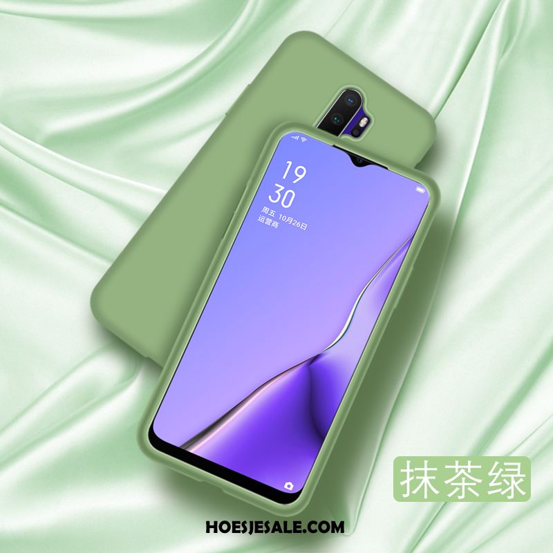 Oppo A5 2020 Hoesje Mobiele Telefoon Siliconen Anti-fall Zacht Skärmskydd Korting