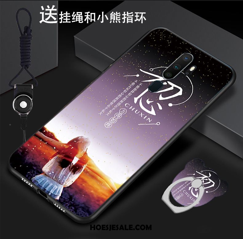 Oppo A5 2020 Hoesje Scheppend Ring Mobiele Telefoon Lovers Hanger Sale