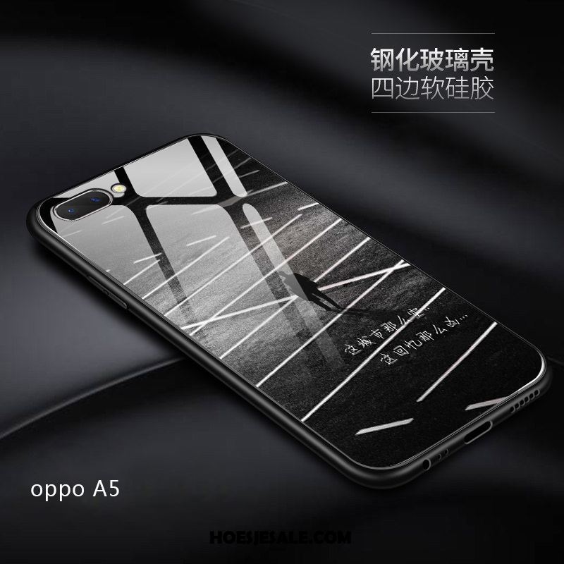 Oppo A5 Hoesje All Inclusive Hoes Schrobben Anti-fall Hard Kopen