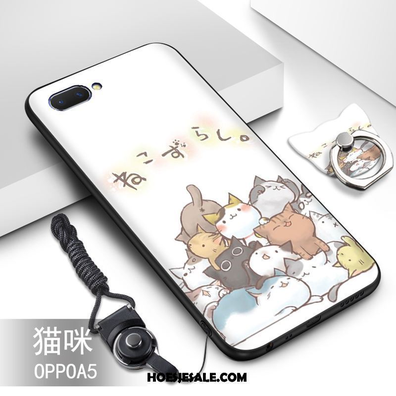 Oppo A5 Hoesje Hanger Schrobben Scheppend Zacht Bescherming Sale