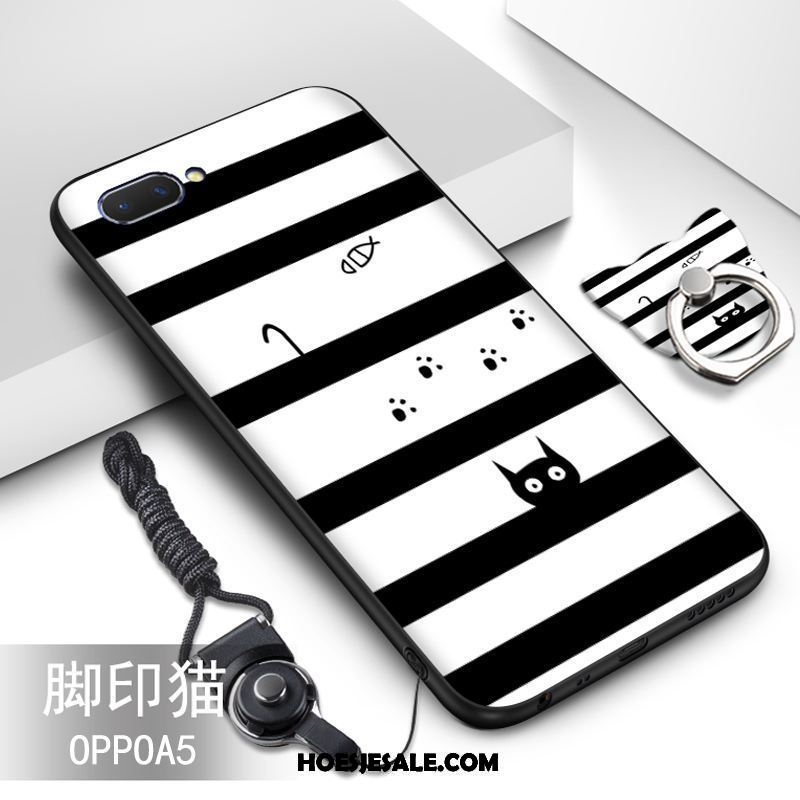 Oppo A5 Hoesje Hanger Schrobben Scheppend Zacht Bescherming Sale