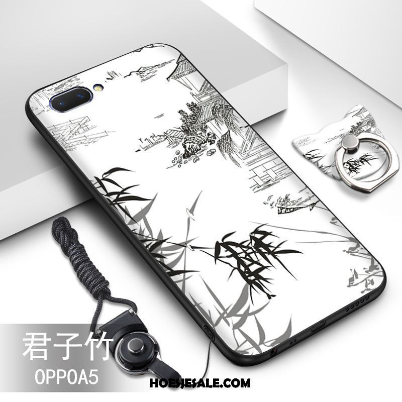 Oppo A5 Hoesje Hanger Schrobben Scheppend Zacht Bescherming Sale