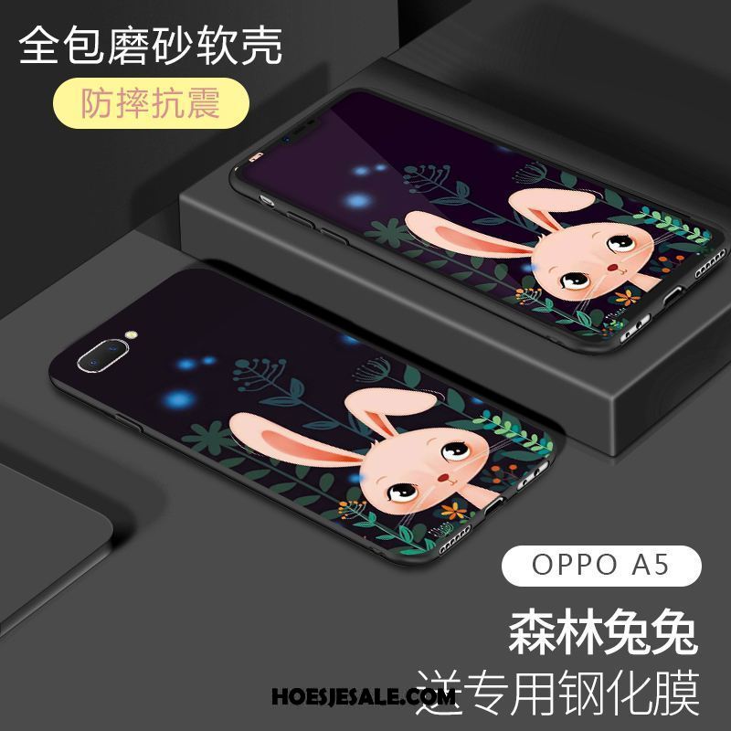 Oppo A5 Hoesje Mobiele Telefoon Spotprent Zacht Schrobben All Inclusive Kopen