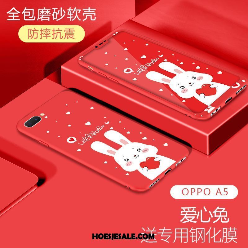 Oppo A5 Hoesje Mobiele Telefoon Spotprent Zacht Schrobben All Inclusive Kopen