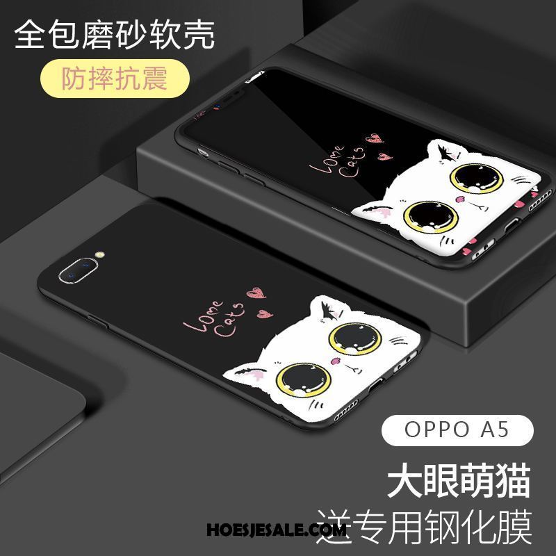 Oppo A5 Hoesje Mobiele Telefoon Spotprent Zacht Schrobben All Inclusive Kopen