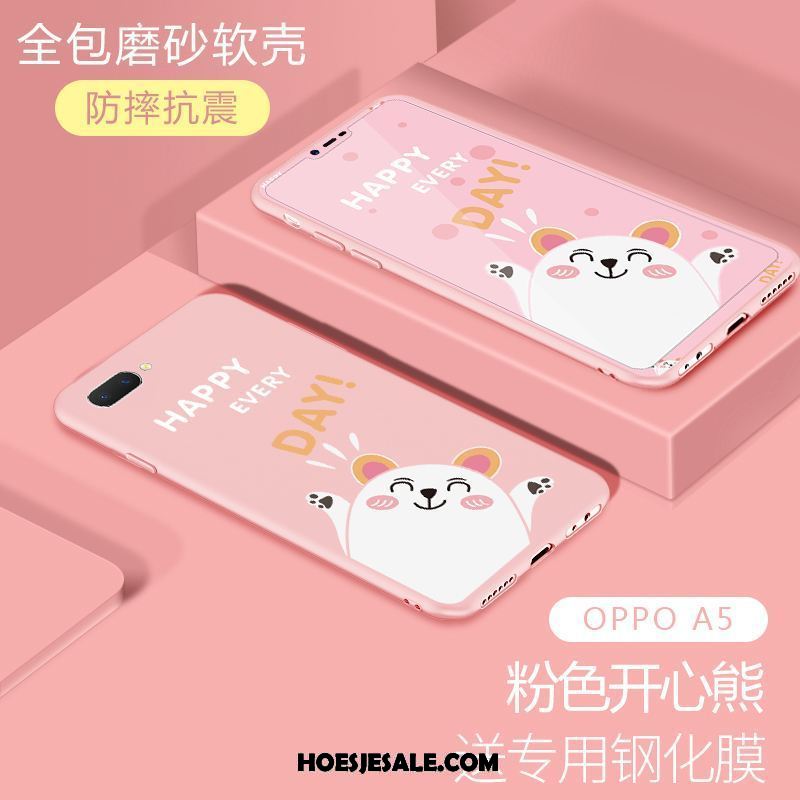 Oppo A5 Hoesje Mobiele Telefoon Spotprent Zacht Schrobben All Inclusive Kopen